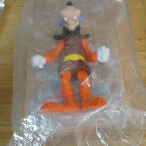 Cartoon Character Action Figure - Orange and Brown